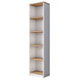 Hanah Home HA115 - 2642 Escritorio de Estudio Nogal y Blanco